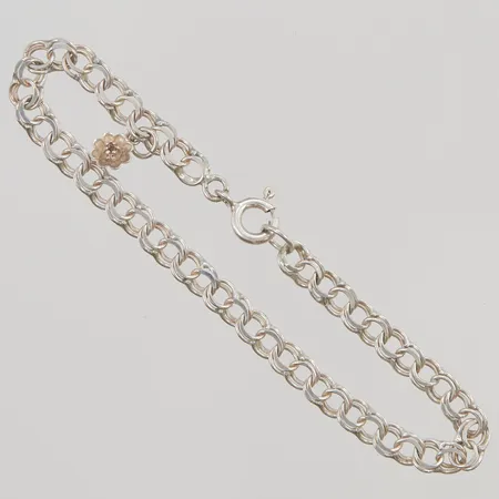 Armband, Bismarck, 17,5cm, bredd:4,9mm, Silver S925/1000, 4,9g.