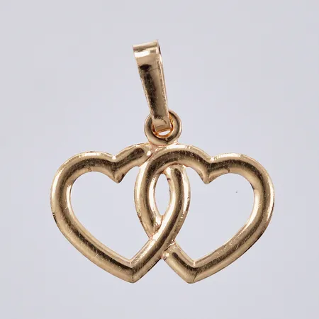 Hänge längd ca 15mm, bredd ca 14mm, 18K Vikt: 0,3 g