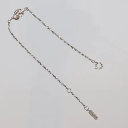 Armband Efva Attling "Love Knot" 19/17cm, bredd 1,5-6mm, silver 925/1000  Vikt: 3,1 g