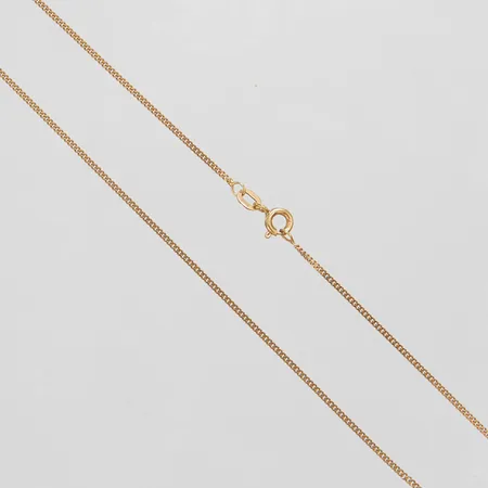 Kedja, Pansar, längd: 45cm, bredd: 1,1mm, GHA, 18K Vikt: 2,7 g