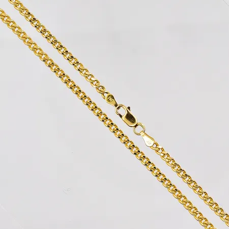 Kedja Pansar 60cm bredd 2,9mm, 21K Vikt: 10,8 g