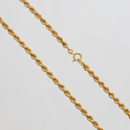 Kedja, Cordell, längd: 43,2cm, bredd: 4,2mm, ihålig, 18K Vikt: 12,7 g