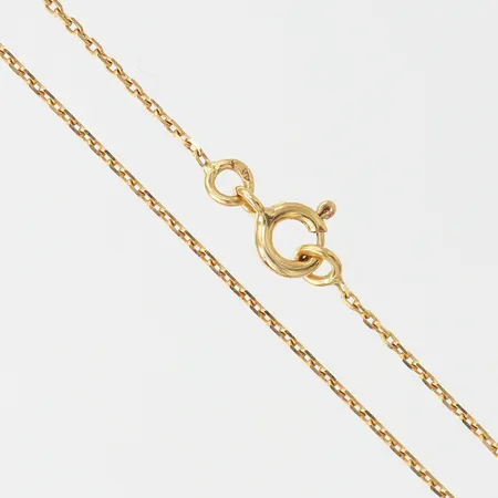 Kedja Ankar, längd 45cm, bredd 1,1mm, 18K. Vikt: 2,3 g