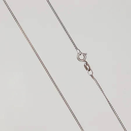 Kedja Pansar 38cm, bredd 1,3mm, lödning, 925/1000 silver. Vikt: 2 g