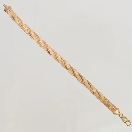 Armband, 18cm, bredd:6,4mm, 18K, 9,2g.