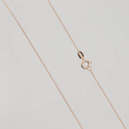 Kedja Pansar 38cm, bredd 0,9mm, 18K,  Vikt: 1,5 g