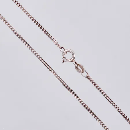 Kedja Pansar, längd: ca 40cm, bredd: ca 1,5mm, 925/1000 Silver Vikt: 2,7 g