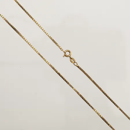 Kedja Venezia, längd 60cm, bredd 1,4mm, 18K Vikt: 10,2 g