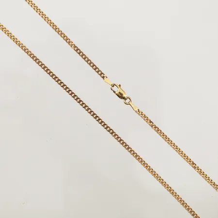 Kedja Pansar, längd 50cm, bredd 2,4mm, 18K Vikt: 10,4 g