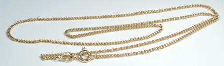 Fint pansar halsband 18k 3,2 gr L 40 cm Vikt: 3,2 g