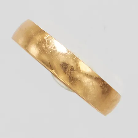 Ring, slät, Ø16½, bredd: 3,6mm, personlig gravyr, 18K Vikt: 2,1 g