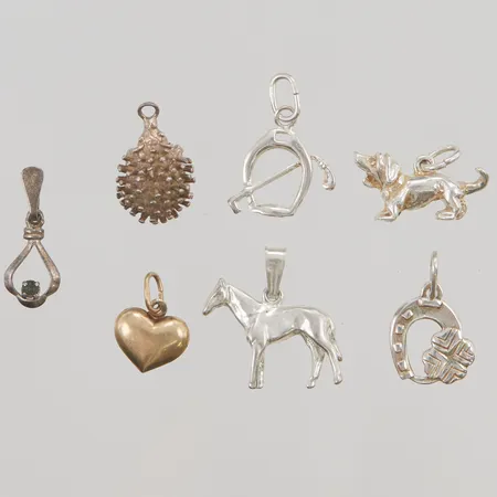 7 Hängen Silver 925/1000, 8,3g.