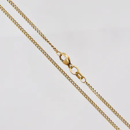 Kedja Pansar 40cm, bredd 1,7mm, 18K Vikt: 4,7 g