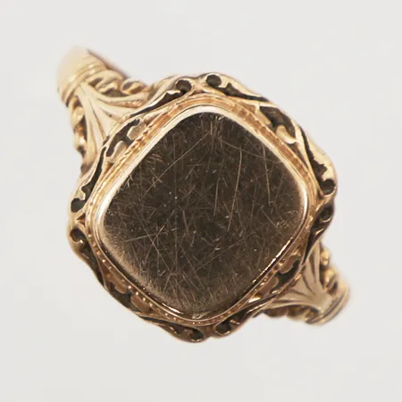 Klackring, stl 23½, bredd 16mm, repig, 14K Vikt: 5,7 g