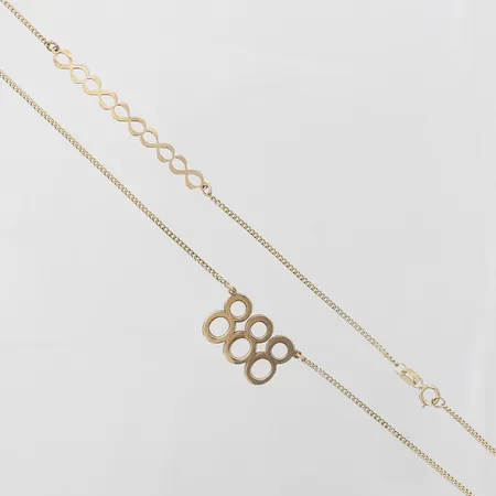 Collier Pansar, 45cm, 18K Vikt: 4,3 g