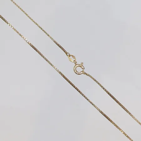 Kedja Venezia 40cm bredd 1mm 18K Vikt: 4,2 g