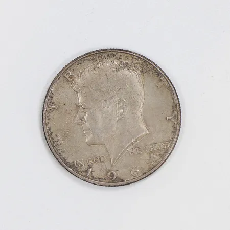 Mynt half dollar 1964, silver, 900/1000 Vikt: 12,5 g