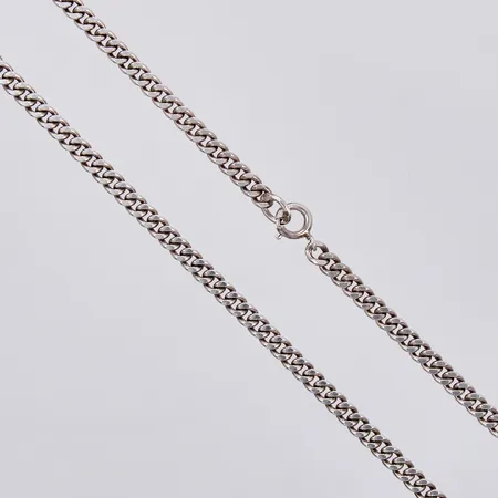 Kedja Pansar, längd: ca 70,5cm, bredd: ca 4mm, 830/1000 Silver Vikt: 29,8 g