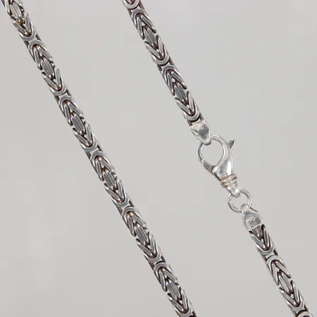 Kedja Kejsarlänk 59,5cm, bredd 5,4mm, Svedbom & Co, 925/1000 silver, Vikt: 103,7 g