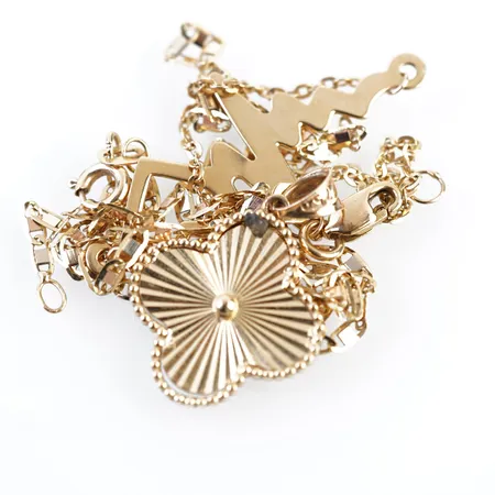 Diverse guld, 18k Vikt: 6,8 g