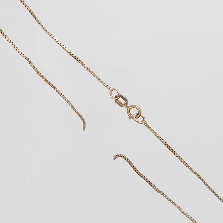 Kedja, Venezia, trasig/av, silver, 925/1000 Vikt: 2,1 g