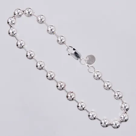Armband längd ca 20,4cm, bredd ca 1-6mm, 925/1000 silver Vikt: 14,3 g