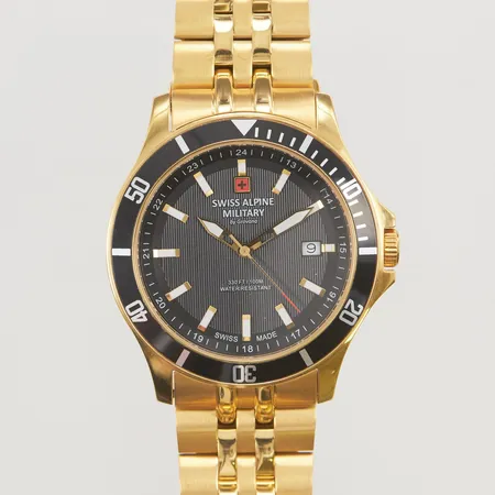 Herrur, Swiss Alpine Military by Grovana Quartz, går ej, Ø42mm.