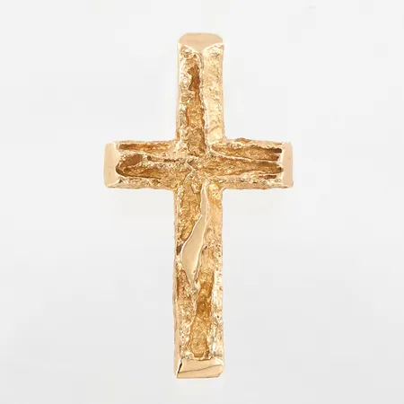 Hänge kors 13x25mm, 18K Vikt: 1,5 g