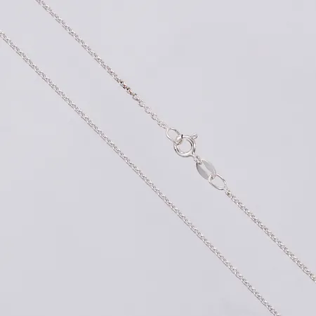 Kedja Ankar längd ca45,9cm, bredd ca 1mm, 925/1000 silver Vikt: 2,3 g