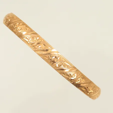 Armring, Ø 66mm, bredd 7mm, 18K, 9,5g Vikt: 9,5 g