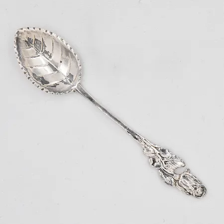 Moccasked udda, längd 10cm, silver 830/1000 Vikt: 10 g