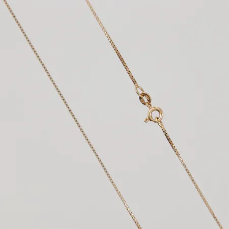 Kedja Venezia ca 49,5cm, bredd 0,9mm, 18K  Vikt: 3,1 g