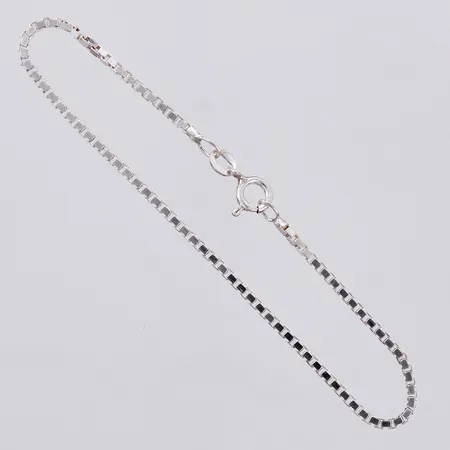 Armband Venezia, längd ca 18,5cm, bredd ca 2mm, 925/1000 silver Vikt: 2,6 g