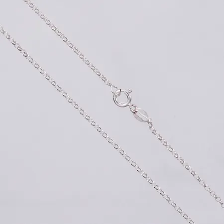 Kedja Ankar längd ca 49,8cm, bredd ca 1mm, 925/1000 silver Vikt: 2,6 g