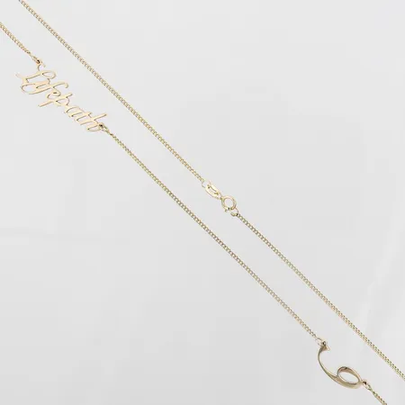 Collier Pansar, 45cm, 18K Vikt: 3,7 g