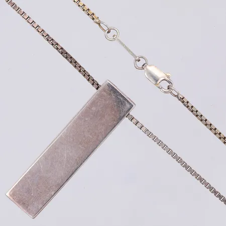 Collier Calvin Klein, Venezia, 50cm, 1,4mm, hänge 40mm, 925/1000 silver Vikt: 17,1 g