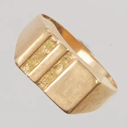 Klackring, Ø19, bredd:9,8mm, 18K, 2,9g.