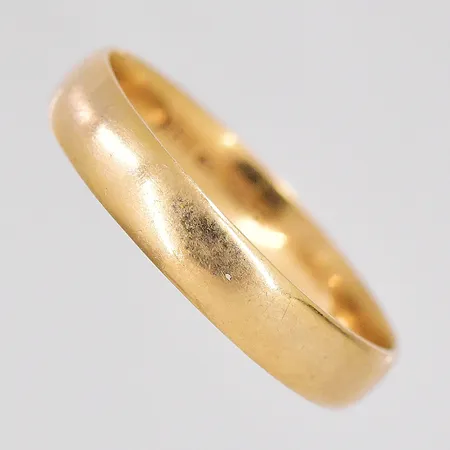 Ring, stl 17¼, graverad, 18K Vikt: 2,4 g