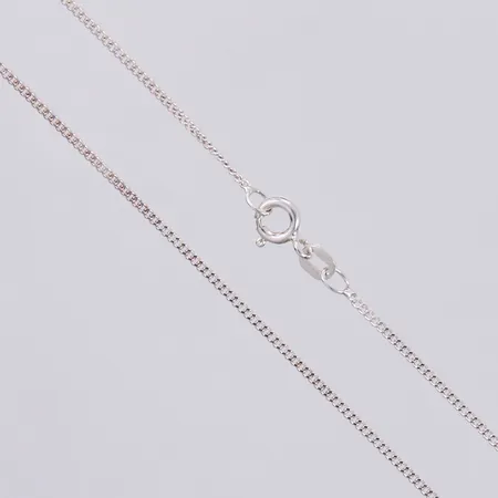 Kedja Pansar längd ca 42,2cm, bredd ca 1mm, 925/1000 silver Vikt: 1,7 g