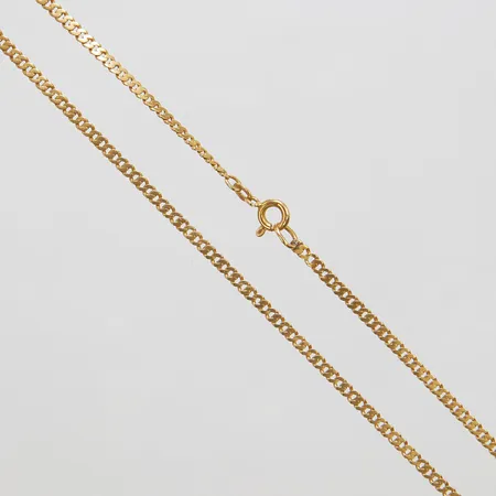 Kedja, manglad Pansar, längd: 45,8cm, bredd: 2,5mm, 18K Vikt: 7,1 g