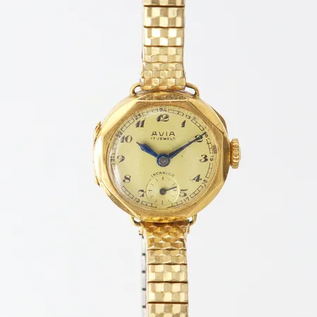 Damur Avia, 18K, manuell, Ø21mm, flexband, 18K. 