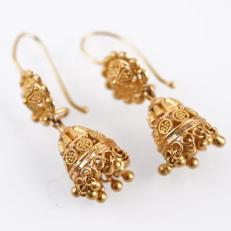 Örhängen, 40mm x 10mm, 21k Vikt: 7,2 g