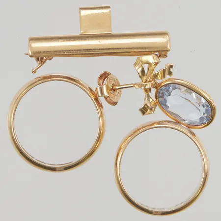 Diverse guld, gravyr & sten finns, 18K 12,5g.