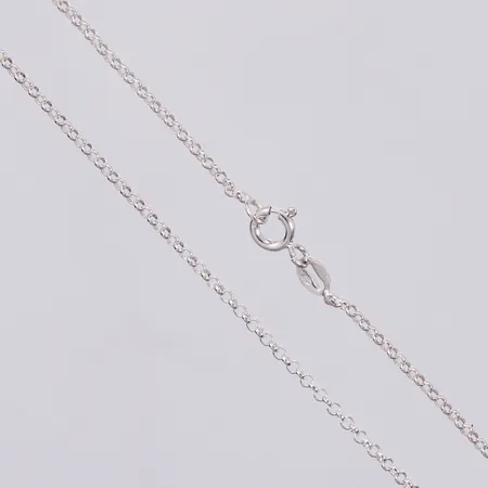 Kedja Ankar längd ca 49,5cm, bredd ca 1mm, 925/1000 silver Vikt: 2,9 g