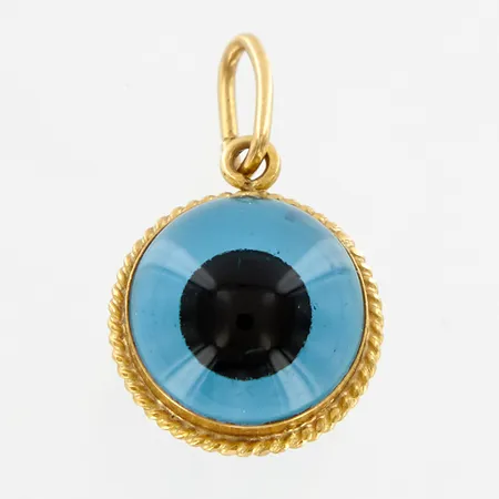 Hänge öga 16mm,Ø10mm, 18K Vikt: 1,1 g