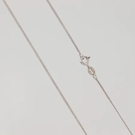 Kedja Pansar 40cm, bredd 1,2mm, 925/1000 silver, Vikt: 1,6 g