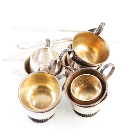 Diverse silver Vikt: 635 g