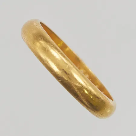 Ring, graverad, 23K 5,8g.