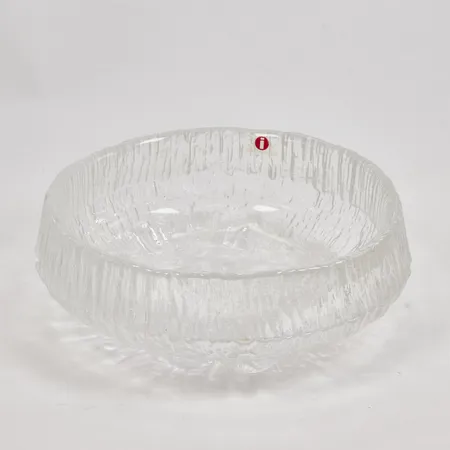 Skål Lunaria Iittala, design Tapio Wirkkala, höjd ca 3cm, Ø 14,5cm, bruksskick  Skickas med paket.