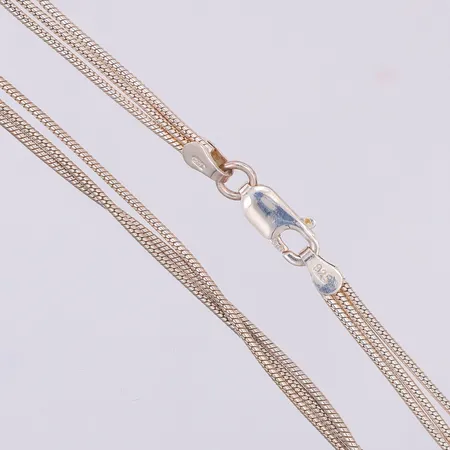 Collier 42cm, 3,3mm, 925/1000 silver Vikt: 11,2 g